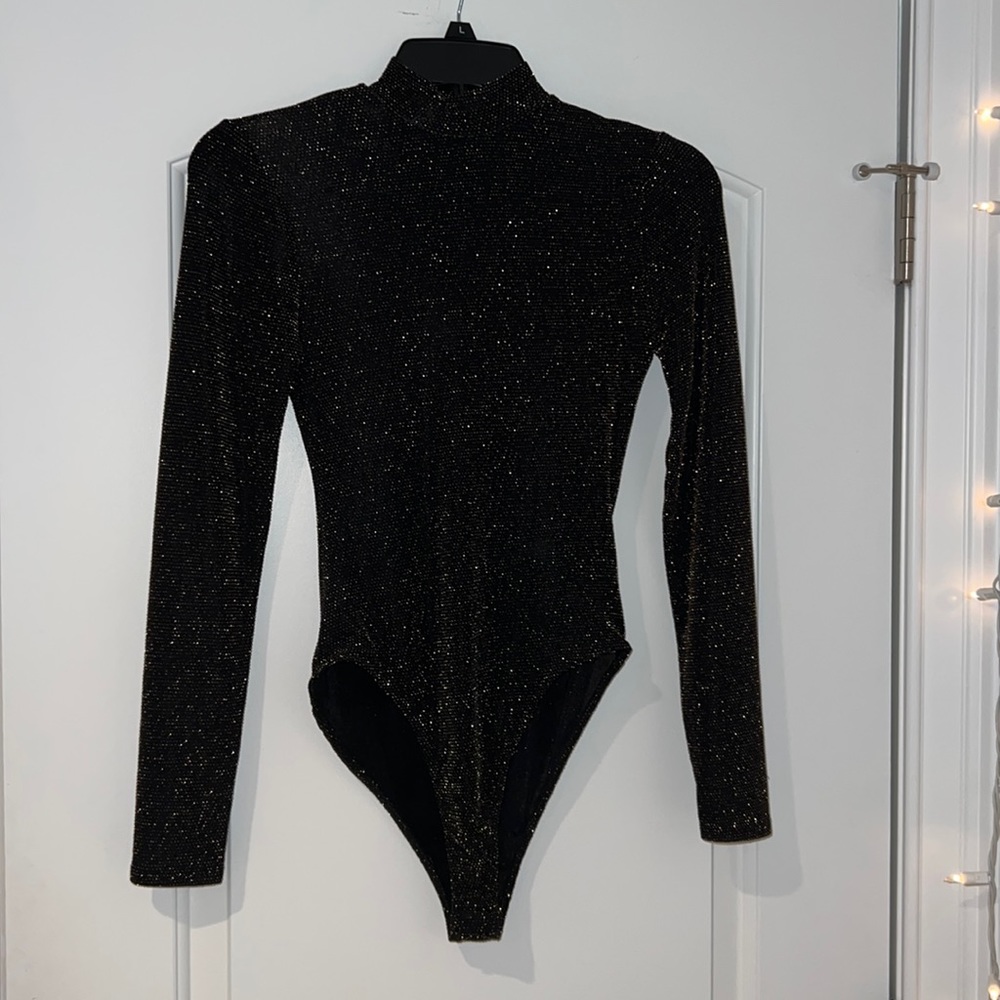 Forever 21 Sequined Bodysuit